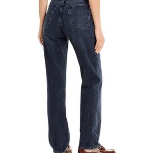 Rag & Bone Alex High Rise Straight Jeans Dekalb 27